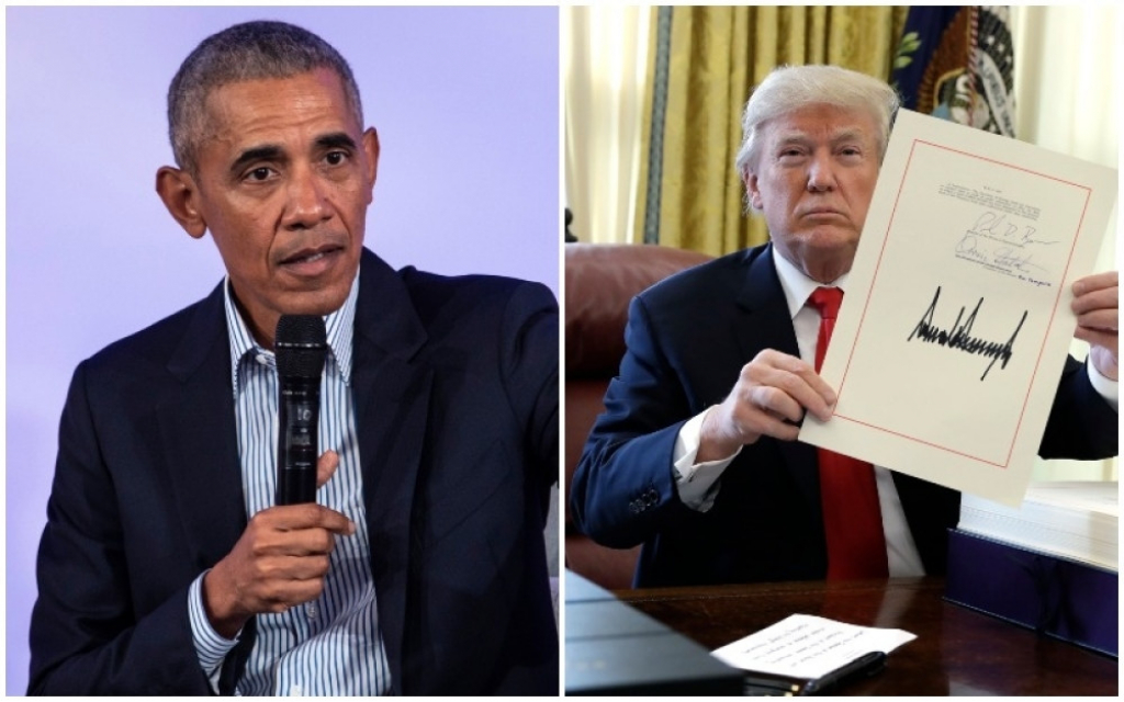 Barak Obama, Donald Tramp