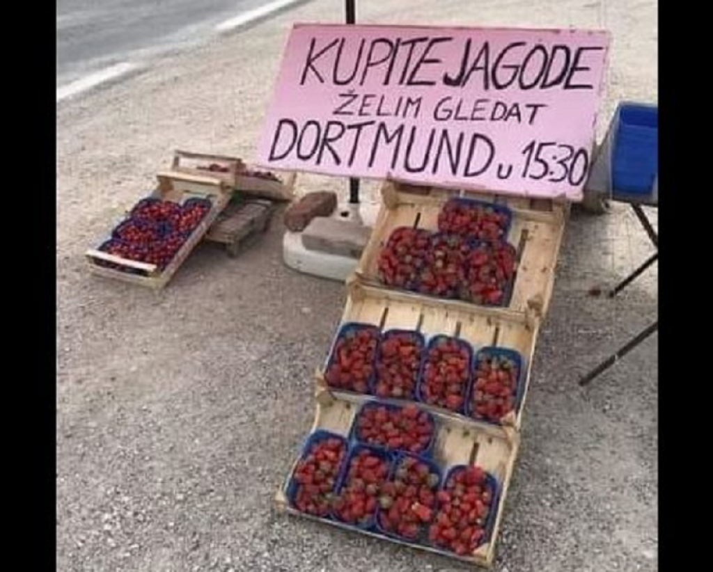 Prodavac jagoda