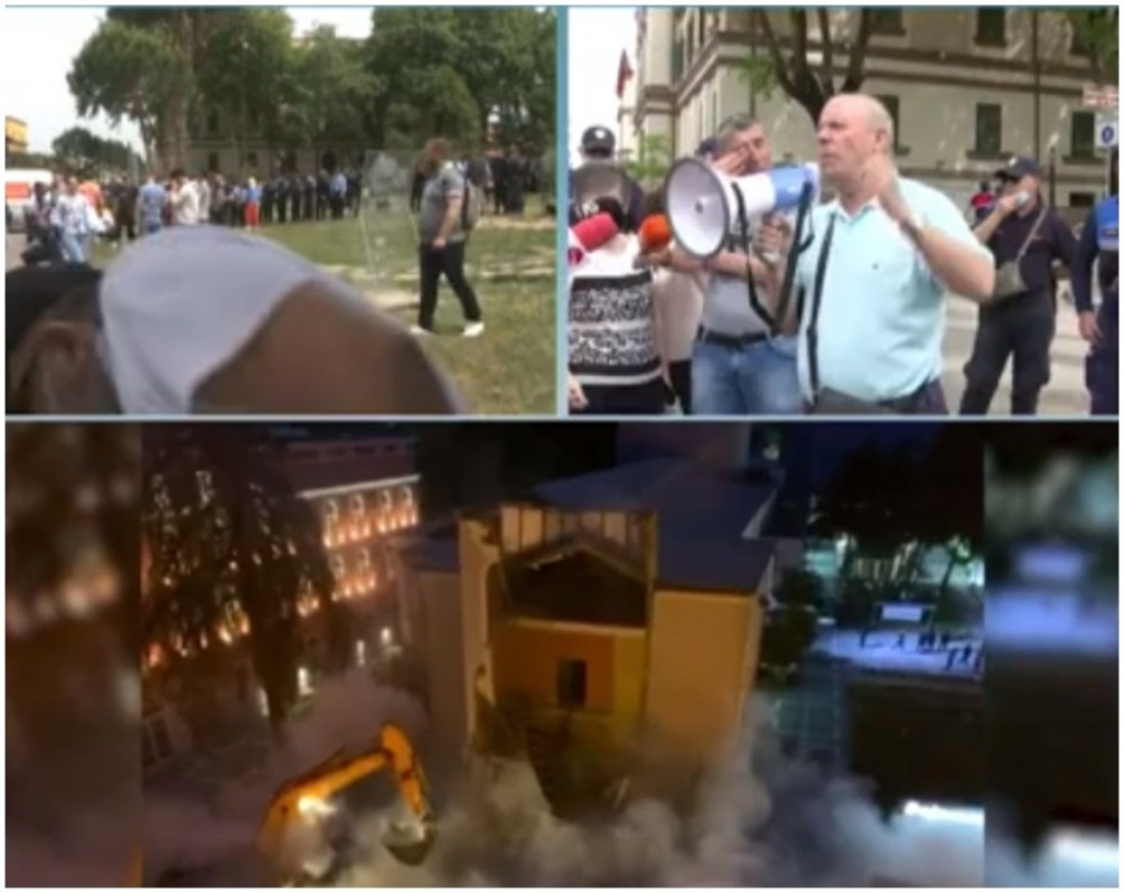 protesti tirana