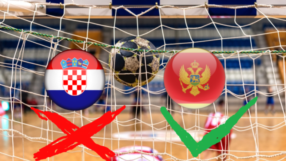 rukomet, Hrvatska, Crna Gora