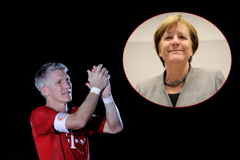 Bastijan Švajnštajger, Angela Merkel