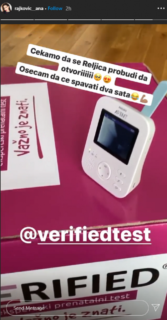 Ana Rajković trudna
