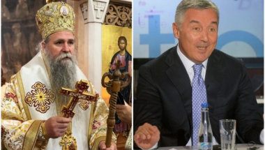 Vladika Joanikije, Milo Đukanović