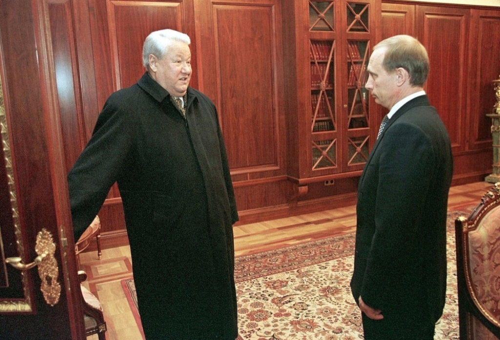 Vladimir Putin i Boris Jeljcin