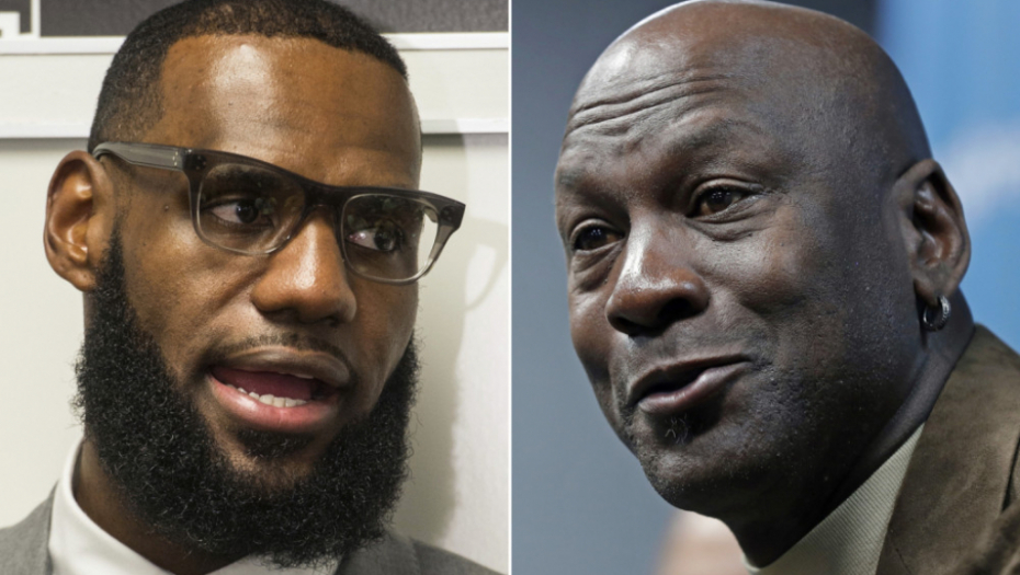 Majkl Džordan, Lebron Džejms