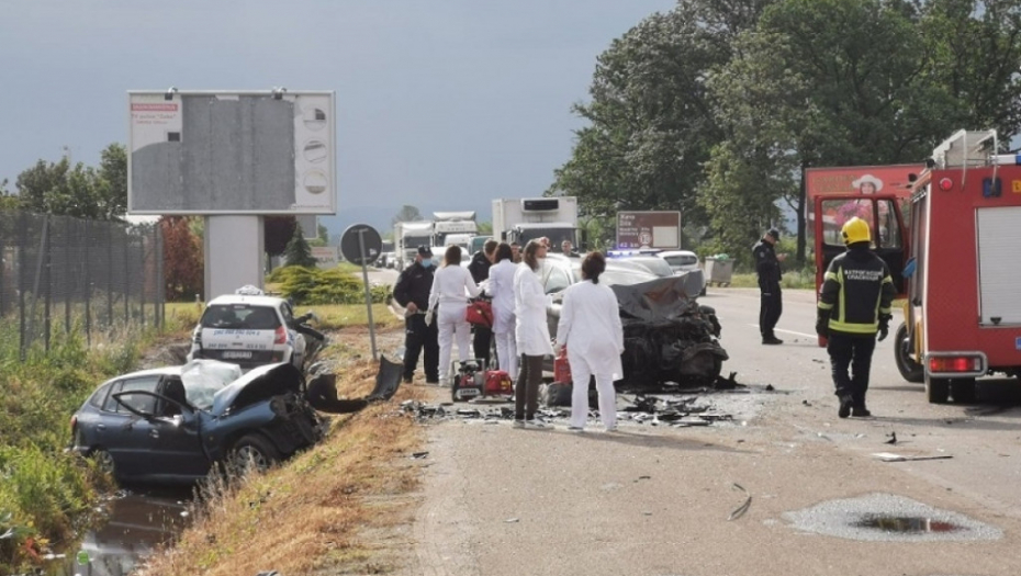 Težak udes na Ibarskoj magistrali