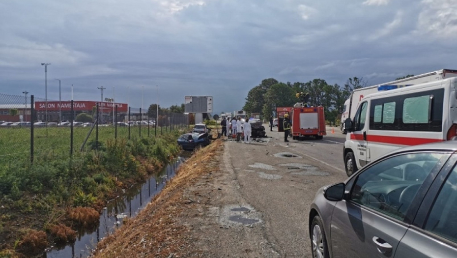 Težak udes na Ibarskoj magistrali