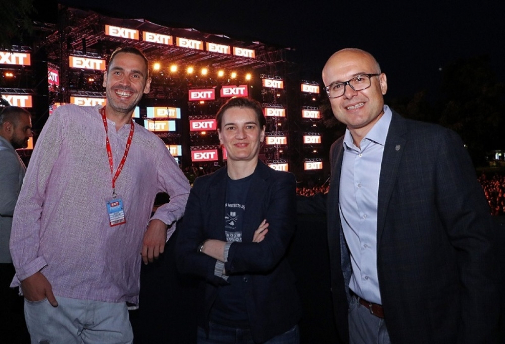 Du&scaron;an Kovačević, Ana Brnabić, Milo&scaron; Vučević