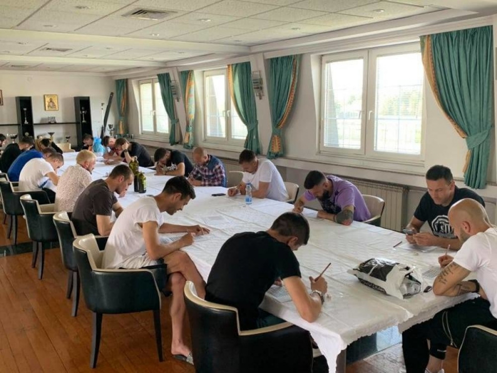 Fudbaleri Partizana rade testove