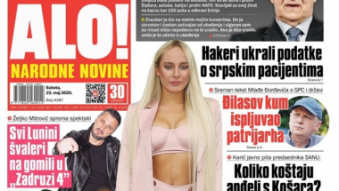 Naslovna strana za 23. maj 2020. godine