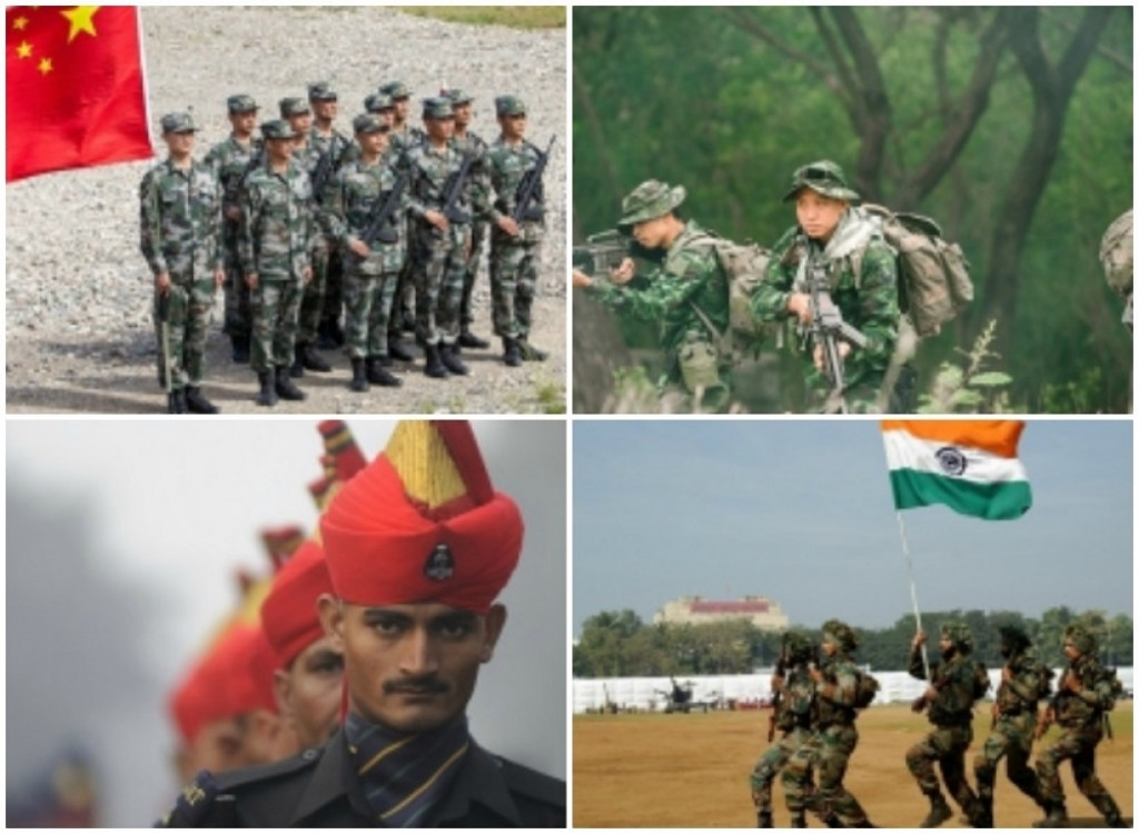Kineska i indijska vojska