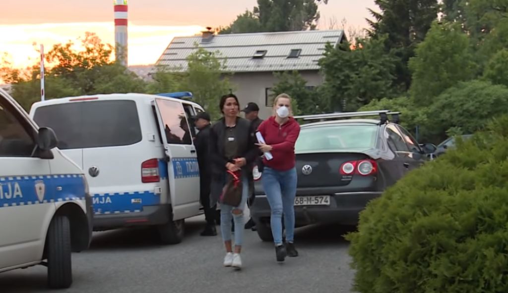 Tijana Ajfon privođenje