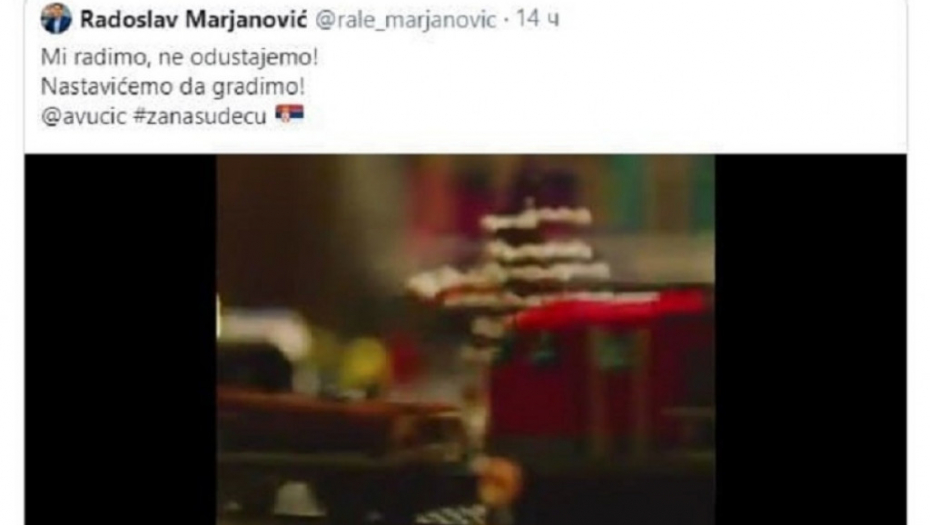 Uvrede na Tviteru na račun predizbornog spota