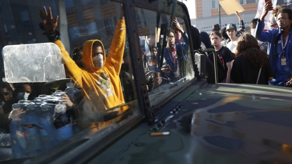 Minesota, nemiri, SAD, Nacionalna garda