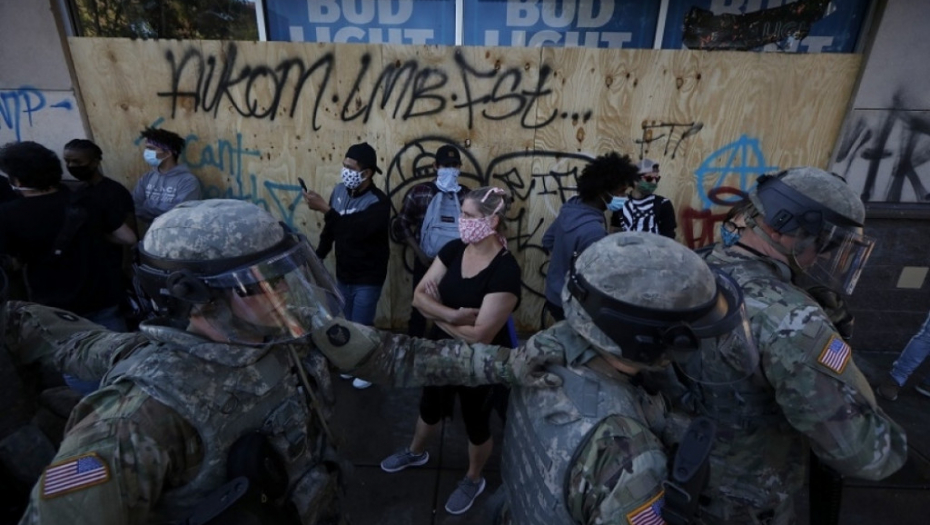 Minesota, nemiri, SAD, Nacionalna garda