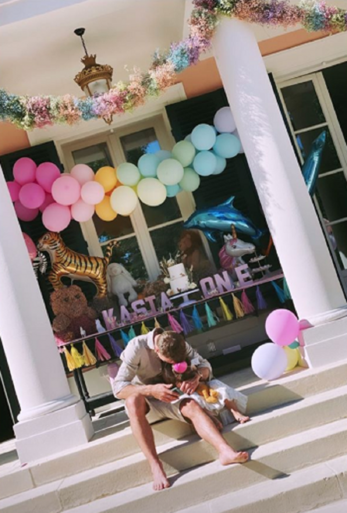 Kasije Ginze prvi rođendan