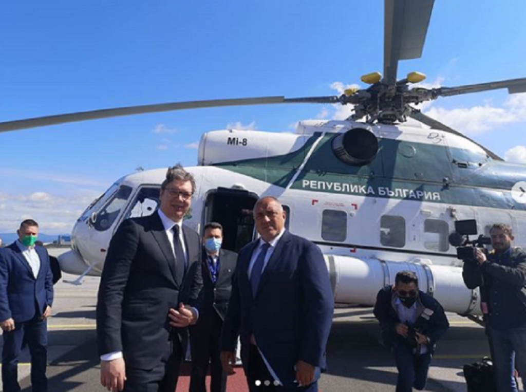 Aleksandar Vučić i Bojko Borisov