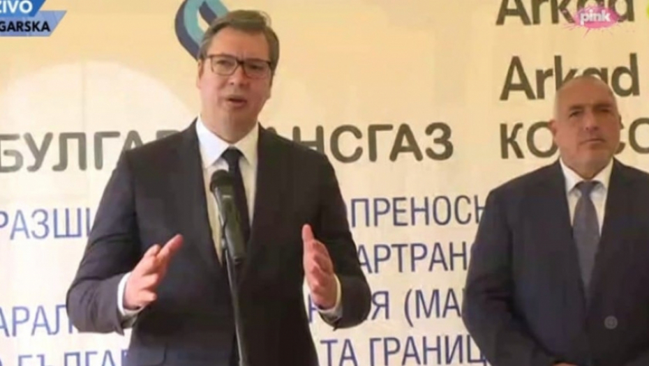 Aleksandar Vučić i Bojko Borisov