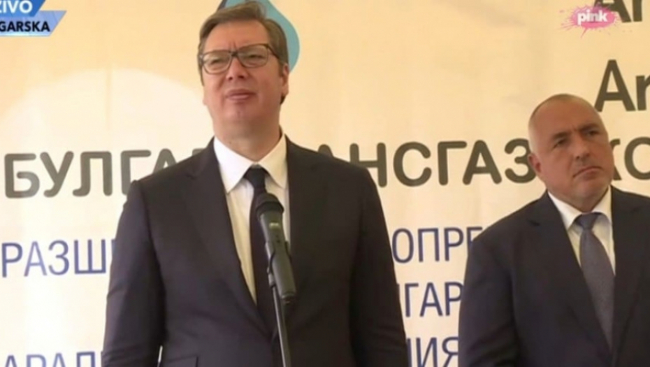 Aleksandar Vučić i Bojko Borisov
