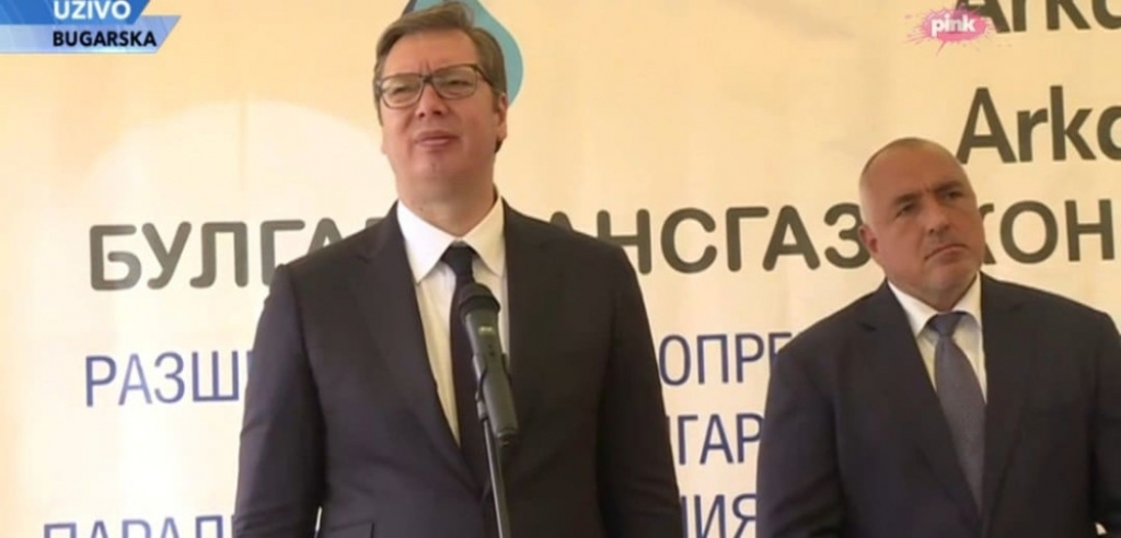 Aleksandar Vučić i Bojko Borisov