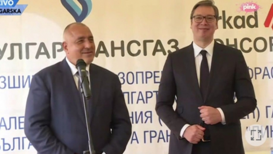 Aleksandar Vučić i Bojko Borisov