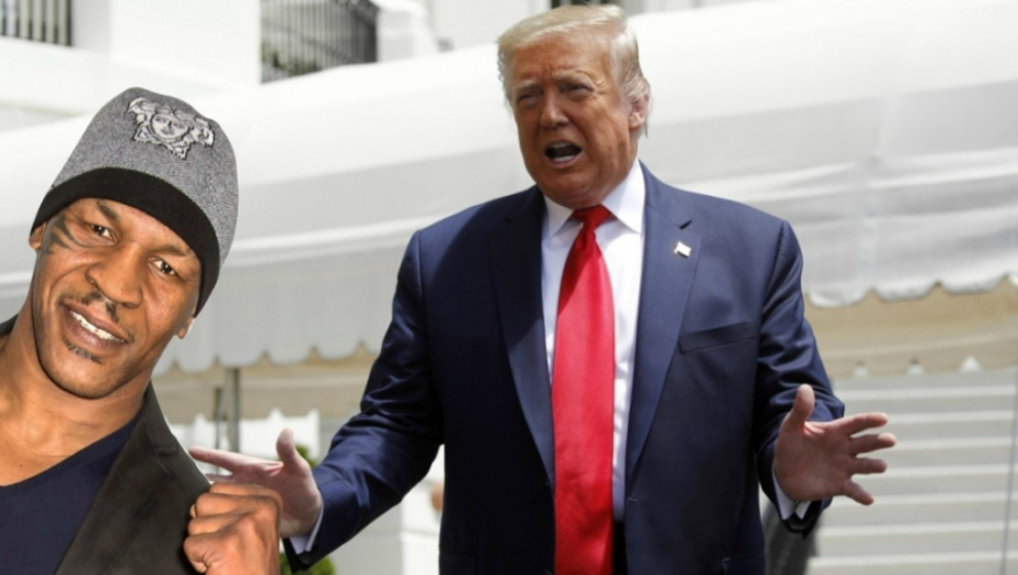 Donald Tramp i Majk Tajson