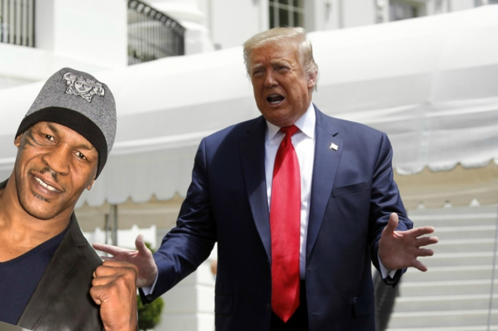 Donald Tramp i Majk Tajson