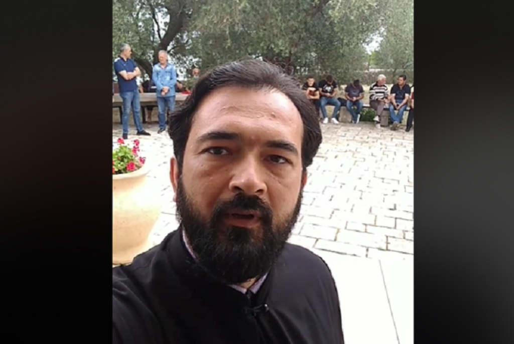 Sveštenik Siniša Smiljić iz Ulcinja