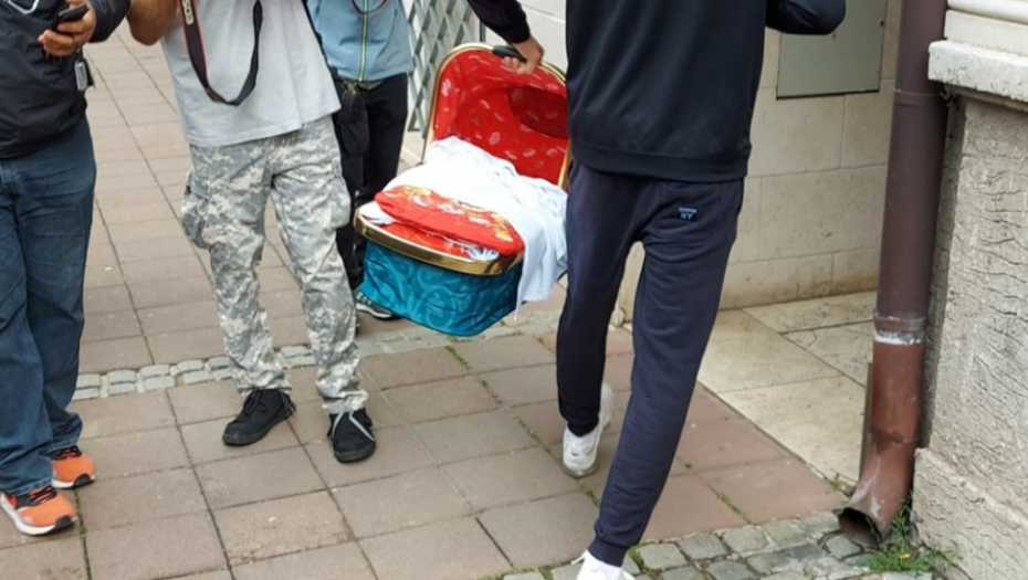 Veljko Ražnatović, Ceca Ražnatović, kolevka za malog Željka