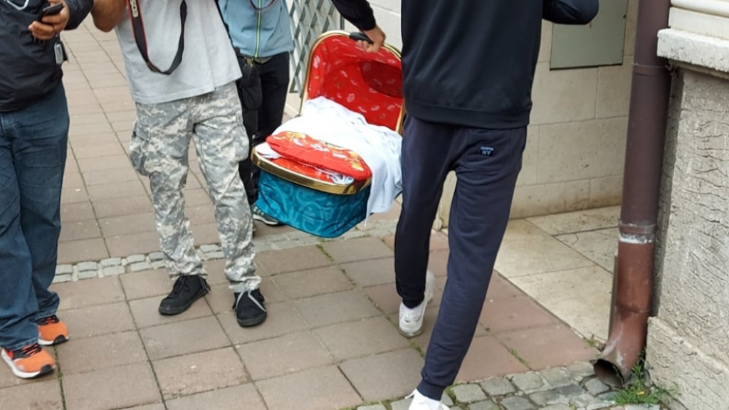 Veljko Ražnatović, Ceca Ražnatović, kolevka za malog Željka