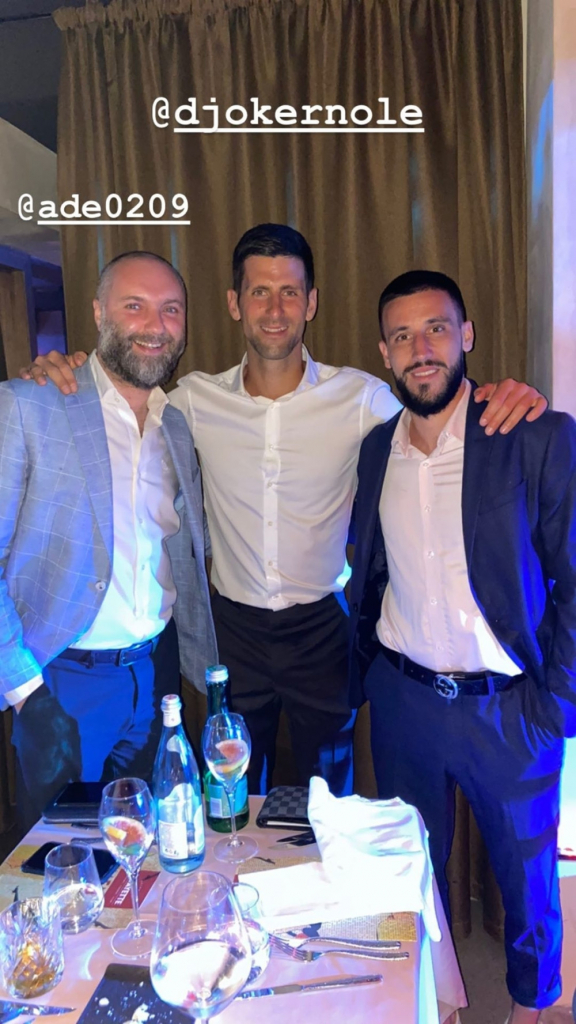 Novak Đoković i Damir Džumhur
