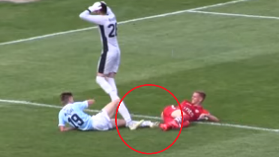 povreda na meču Radničkog i Rada