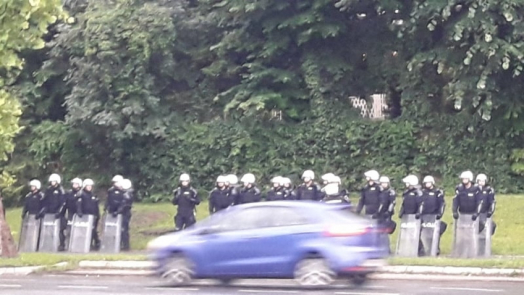 Policija, derbi, navijači