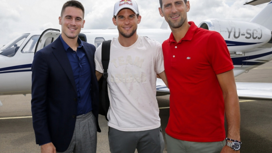 Novak Đoković, Aleksandar Zvever, Dominik Tim