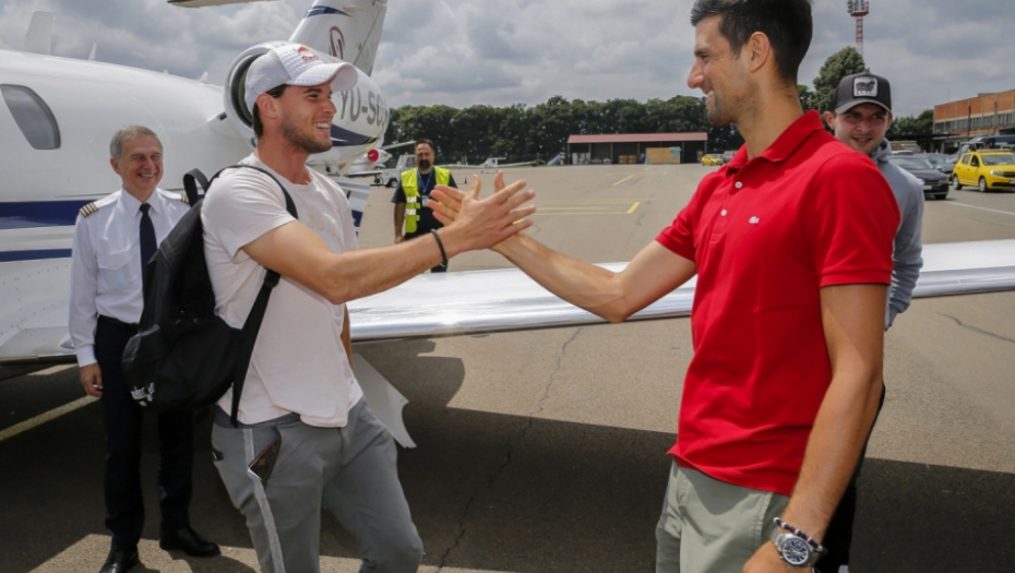 Novak Đoković, Aleksandar Zvever, Dominik Tim