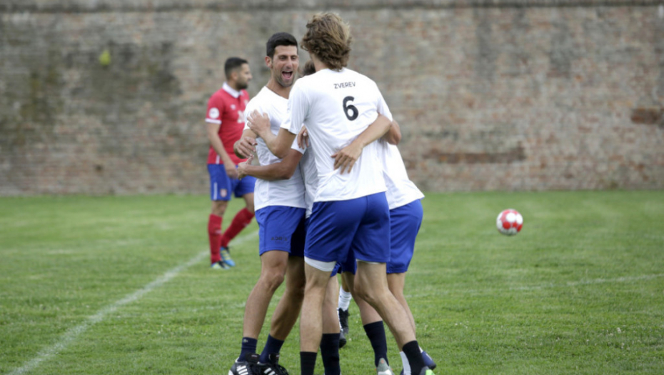Revijalna utakmica, Đoković, Zverev, Ivanišević, Džumhur