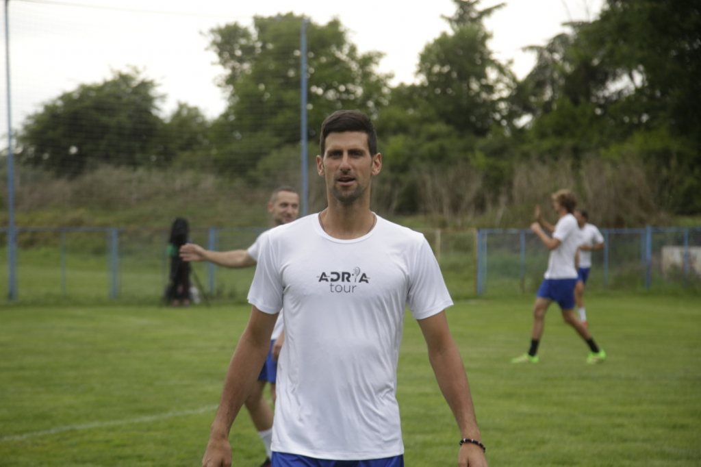 Revijalna utakmica, Đoković, Zverev, Ivanišević, Džumhur