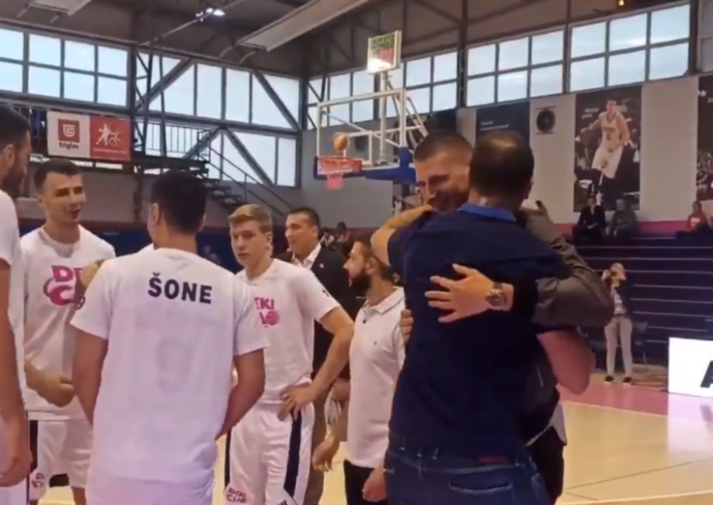 Jokić na opro&scaron;taju Milojevića