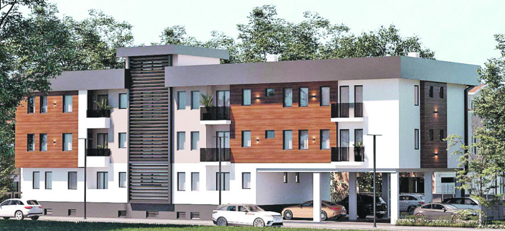 Zgrada koju gradi Sandra Afika