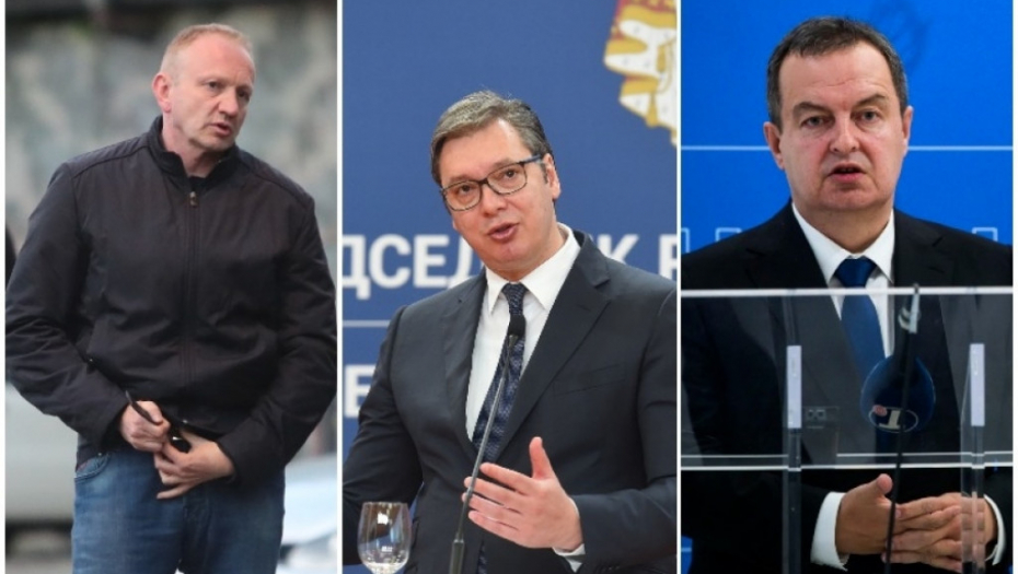 Dragan Đilas, Aleksandar Vučić, Ivica Dačić
