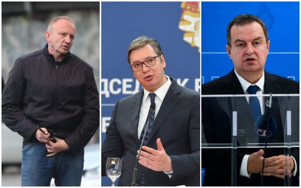 Dragan Đilas, Aleksandar Vučić, Ivica Dačić