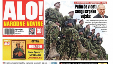 Naslovna strana za 15.6.2020. godine