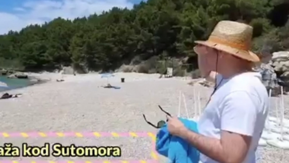 Prazne plaže u Crnoj Gori
