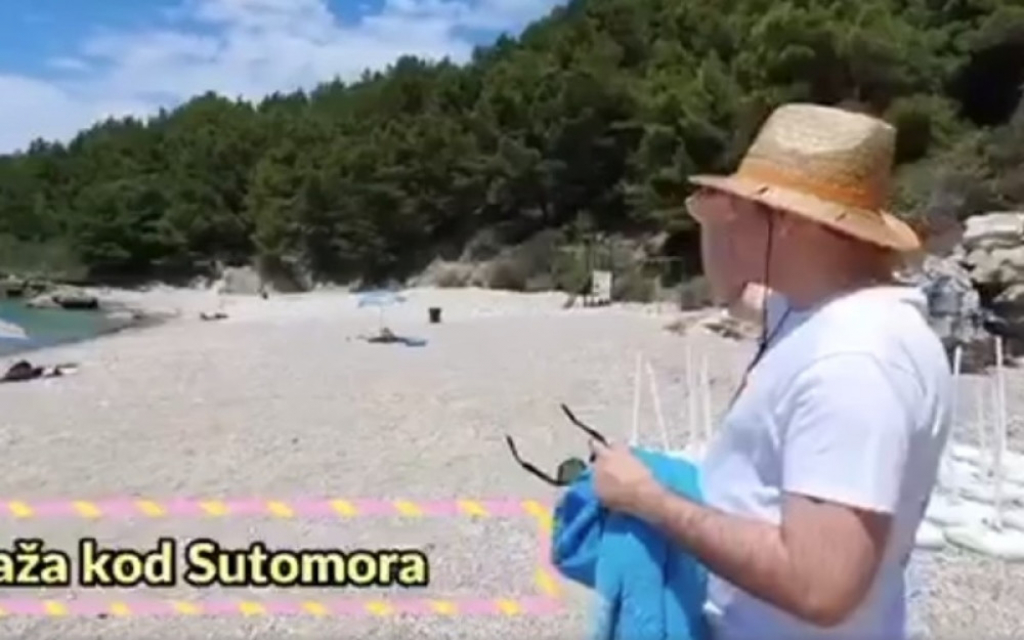 Prazne plaže u Crnoj Gori