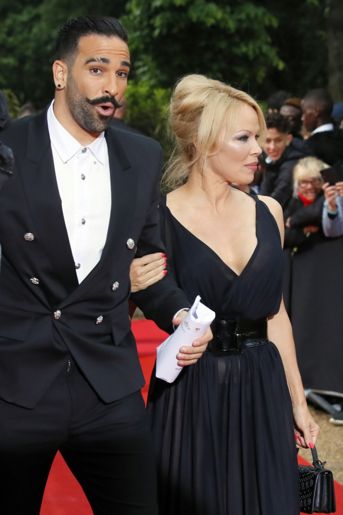 Pamela Anderson i Adil Rami
