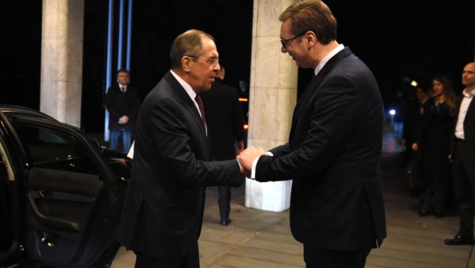 Sergej Lavrov, Aleksandar Vučić