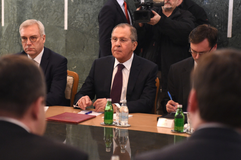 Sergej Lavrov, Aleksandar Vučić