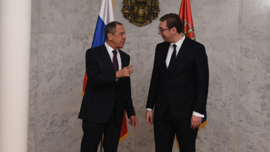 Sergej Lavrov, Aleksandar Vučić