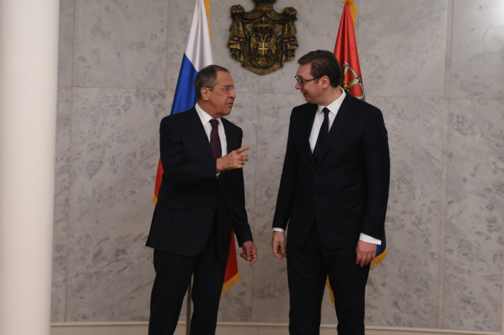 Sergej Lavrov, Aleksandar Vučić