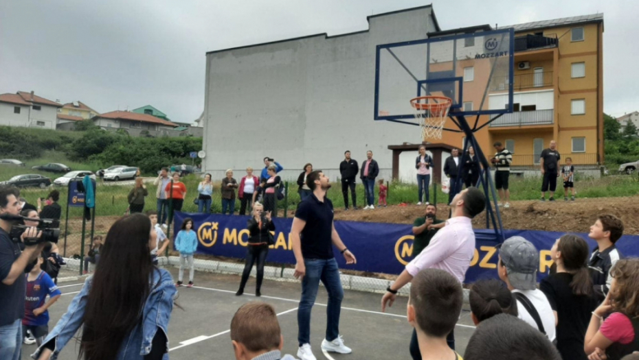 Otvoren teren za basket na Zvezdari